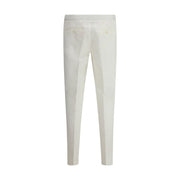 Brioni White Linen Pants