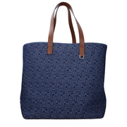 Fendi Blue Fabric Shoulder Bag
