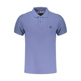 Timberland Blue Cotton Men's Polo Shirt