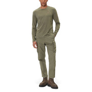 Napapijri Bicolor Cotton Long Sleeve T-Shirt