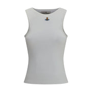 Vivienne Westwood White Cotton Tank Tops