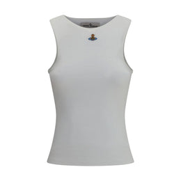 Vivienne Westwood White Cotton Tank Tops