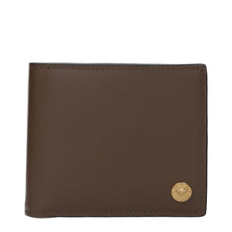 Versace Brown Leather Wallet