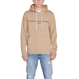 Tommy Hilfiger Beige Cotton Hoodie