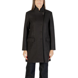 Liu Jo Black Polyester Coat