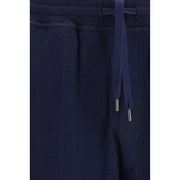 Brunello Cucinelli Blue Cotton Bermuda Shorts