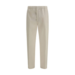 Lardini Beige Cotton Casual Pants