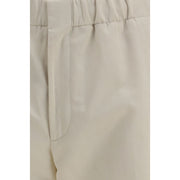 Lardini Beige Cotton Casual Pants
