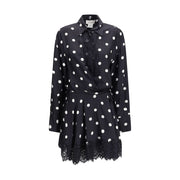 Max Mara Black Silk Casual Dress