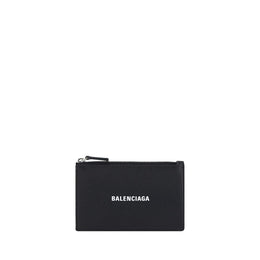 Balenciaga Black Calf Leather Bos Taurus Wallet