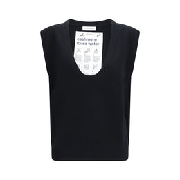 Extreme Cashmere Black Elastane Sweatshirt