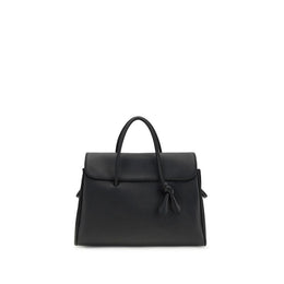 Jacquemus Black Calf Leather Bos Taurus Handbag
