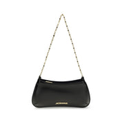 Jacquemus Black Calf Leather Bos Taurus Shoulder Bag