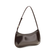 Jacquemus Brown Calf Leather Bos Taurus Shoulder Bag