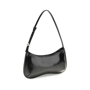 Jacquemus Black Calf Leather Bos Taurus Shoulder Bag