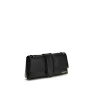Jacquemus Black Calf Leather Bos Taurus Shoulder Bag