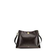 Dolce & Gabbana Brown Calf Leather Bos Taurus Shoulder Bag