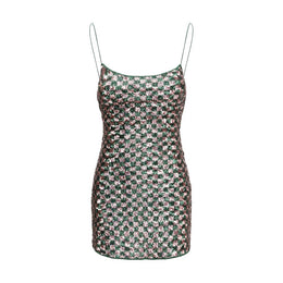 Oséree Multicolor Polyester Cocktail Dress