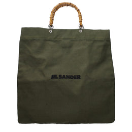 Jil Sander Green Fabric Handbag