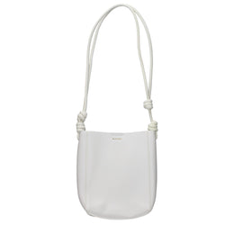 Jil Sander Beige Leather Shoulder Bag