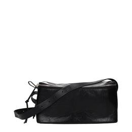 Jil Sander Black Leather Crossbody Bag