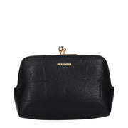 Jil Sander Black Leather Crossbody Bag