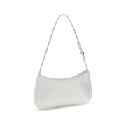 Jacquemus White Calf Leather Bos Taurus Shoulder Bag