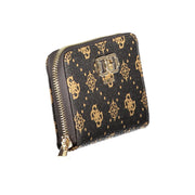 Guess Jeans Marrone Poliuretano Womens Wallet