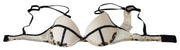 Just Cavalli White Polyester Spandex Push Up Bra Underwear