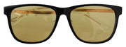 Diesel Black Frame DL0330-D 01E 57 Yellow Transparent Lenses Sunglasses