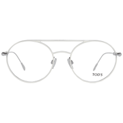Tod's White Metal & Leather Glasses (Frames)