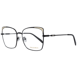 Emilio Pucci Black Metal Glasses (Frames)