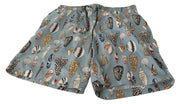 Dolce & Gabbana Blue Seashell Beachwear Swimwear Shorts