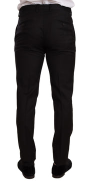 Dolce & Gabbana Black Check MARTINI SLIM FIT 2 Piece Suit