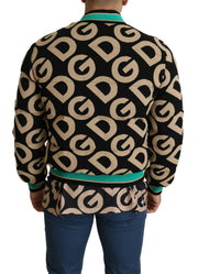 Dolce & Gabbana Multicolor DGMILLENNIALS Logo Print Jacket