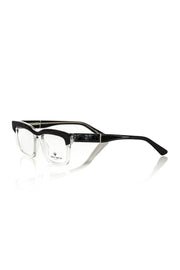 Frankie Morello Black Acetate Glasses Frame