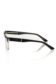 Frankie Morello Black Acetate Glasses Frame