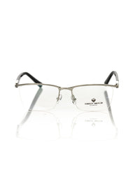 Frankie Morello Black Metallic Fibre Glasses Frame