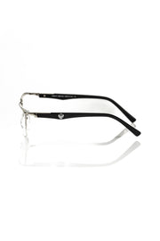 Frankie Morello Black Metallic Fibre Glasses Frame