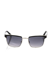 Frankie Morello Black Metallic Fibre Sunglass