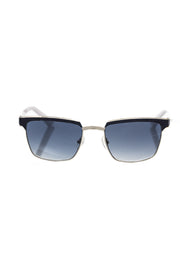 Frankie Morello Black Metallic Fibre Sunglass