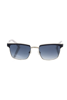 Frankie Morello Black Metallic Fibre Sunglass