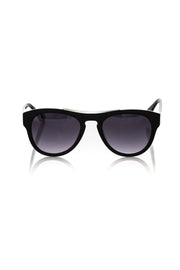 Frankie Morello Black Acetate Sunglass