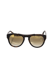 Frankie Morello Brown Acetate Sunglass