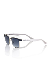 Frankie Morello Black Metallic Fibre Sunglass