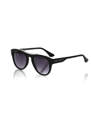 Frankie Morello Black Acetate Sunglass