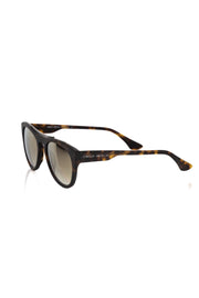 Frankie Morello Brown Acetate Sunglass