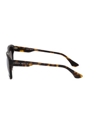 Frankie Morello Brown Acetate Sunglass