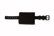 Dolce & Gabbana Black Leather Trifold Purse Belt Strap Multi Kit Wallet