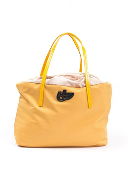 BYBLOS Yellow Polyester Shoulder Bag